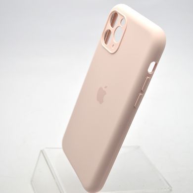 Силіконовий чохол накладка Silicon Case Full Camera для iPhone 11 Pro Gray Pink