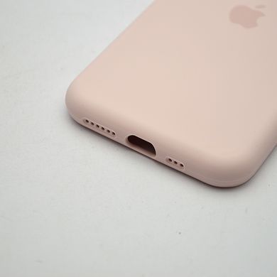 Силіконовий чохол накладка Silicon Case Full Camera для iPhone 11 Pro Gray Pink