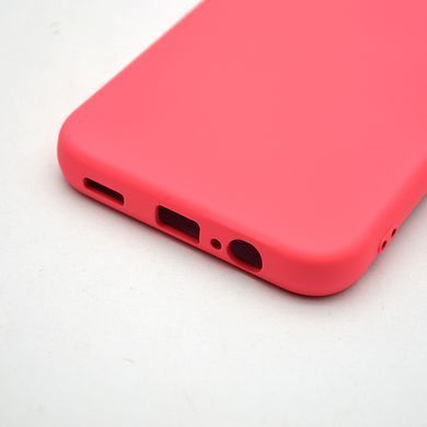 Чехол накладка Silicon Case Full Cover для Samsung A14 Galaxy A145 Hot Pink