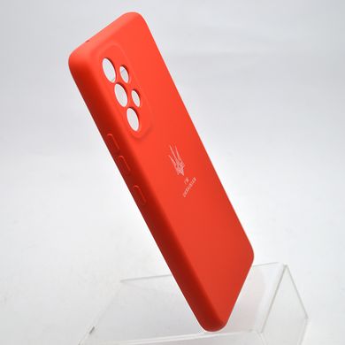 Чохол з патріотичним принтом Silicone Case Print Тризуб для Samsung A53 Galaxy A536 Red/Червоний