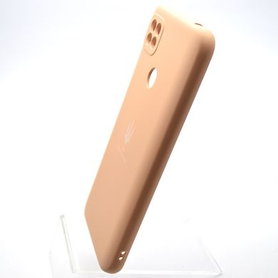 Чохол з патріотичним принтом Silicon Case Print Тризуб для Xiaomi Redmi 9C/Redmi 10A Pink Sand