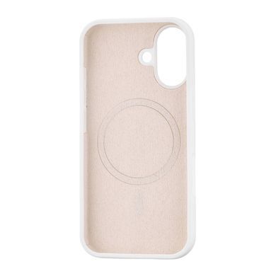 Чехол накладка Silicon Case Slim MagSafe для Apple iPhone 17 White