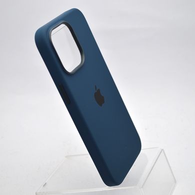 Чохол накладка Silicon Case з MagSafe Splash Screen для iPhone 13 Pro Abyss Blue