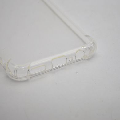 Силиконовый прозрачный чехол накладка TPU WXD Getman для Samsung A04 Galaxt A045 Transparent