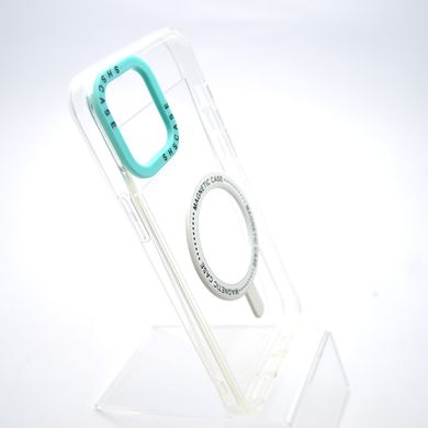 Чохол накладка з MagSafe Colored Ring Case для Apple iPhone 12 Pro Max Turquoise