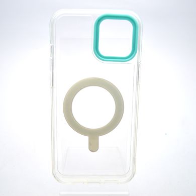 Чохол накладка з MagSafe Colored Ring Case для Apple iPhone 12 Pro Max Turquoise