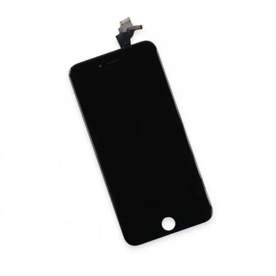 Дисплей (екран) LCD iPhone 6 Plus з touchscreen Black Original Used, Чорний