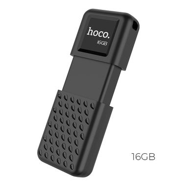 Флеш-драйв (флешка) Hoco UD6 Intelligent U disk 16GB Matte Black