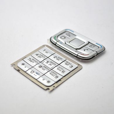 Клавиатура Nokia E65 Silver Original TW