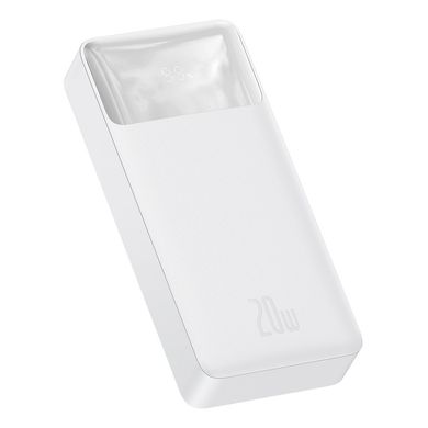 Внешний аккумулятор Power Bank Baseus Bipow PD+QC 30000mAh 20W White PPDML-N02 Белый