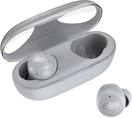 Безпровідні навушники TWS (Bluetooth) QCY T17s Gray