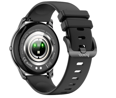 Смарт часы Hoco Smart Watch Y38 AMOLED Smart sports watch (call version) Black