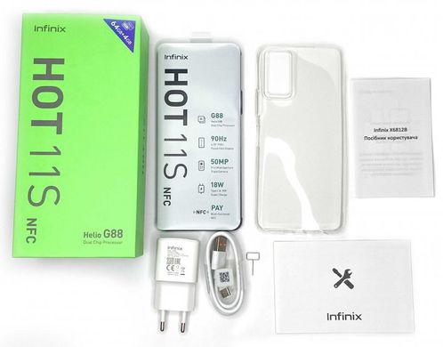 Смартфон Infinix Hot 11S 4/64GB (Purple)