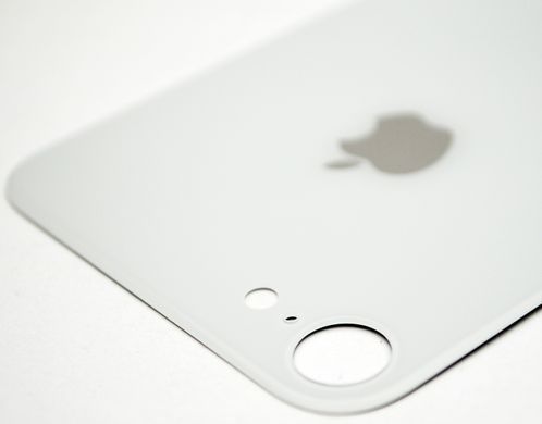 Задня кришка Apple iPhone 8 Silver HC (з великим отвором під камеру)