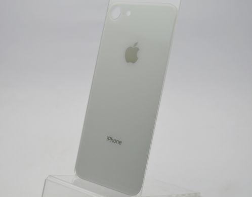 Задня кришка Apple iPhone 8 Silver HC (з великим отвором під камеру)
