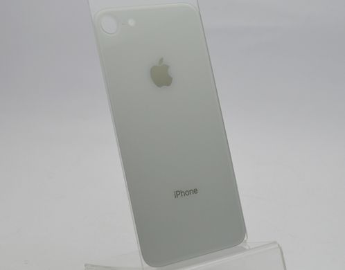 Задня кришка Apple iPhone 8 Silver HC (з великим отвором під камеру)