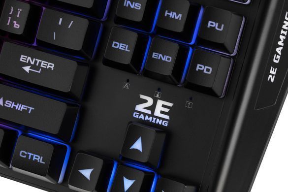 Проводная игровая клавиатура 2E Gaming KG355 с подсветкой RGB (Черный)