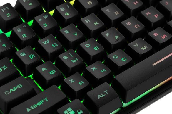 Проводная игровая клавиатура 2E Gaming KG355 с подсветкой RGB (Черный)