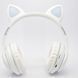 Наушники Bluetooth с кошачьими ушками TUCCI CT930 LED White