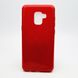 Чехол силиконовый с блестками TWINS для Samsung A530 Galaxy A8 (2018) Red