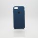 Чохол накладка Silicon Case for iPhone 7 Plus/8 Plus Indigo Blue Copy