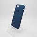 Чохол накладка Silicon Case for iPhone 7 Plus/8 Plus Indigo Blue Copy