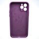 Силіконовий чохол накладка Silicon Case Full Camera для iPhone 11 Pro Purple