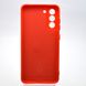 Силиконовый чехол накладка Silicon Case Full Camera Lakshmi для Samsung G990 Galaxy S21 FE Red/Красный