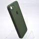 Чохол силіконовий з квадратними бортами Silicon case Full Square для iPhone 7/iPhone 8/iPhone SE 2020/2022 Cyprus Green