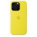 Чохол накладка Silicon Case with MagSafe Splash Screen для Apple iPhone 16 Pro Star Fruit (Жовтий)