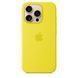Чохол накладка Silicon Case with MagSafe Splash Screen для Apple iPhone 16 Pro Star Fruit (Жовтий)