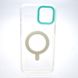 Чехол накладка с MagSafe Colored Ring Case для Apple iPhone 12 Pro Max Turquoise