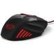 Мишка провідна з підсвіткою ігрова Esperanza MX201 Wolf Red