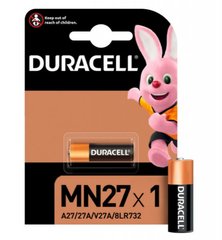 Батарейка Duracell Alkaline 27A/MN27/V27A/A27/8LR732 12V