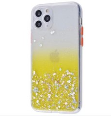 Чехол накладка Glitter case (PC+TPU) для iPhone 11 Pro Yellow