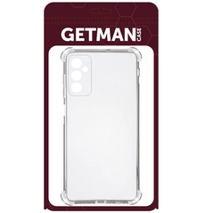 Силиконовый прозрачный чехол накладка TPU WXD Getman для Samsung A04s Galaxy A047 Transparent
