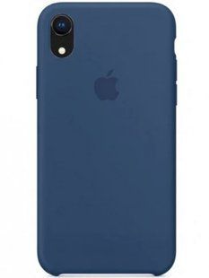 Чохол накладка Silicon Case Full Cover for iPhone X/Xs Cobalt Blue