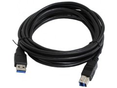 Кабель для принтера Patron USB-A to USB-B 3M Black