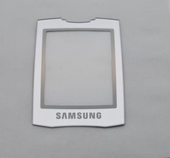 Cкло для телефону Samsung E200 silver (C)