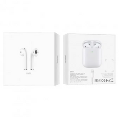Навушники безпровідні TWS (Bluetooth) Hoco EW01 Plus White