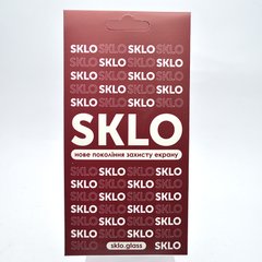 Защитное стекло SKLO 3D для Samsung A71/Note 10 Lite/M51/M52/M62/Infinix Smart 8 Черная рамка