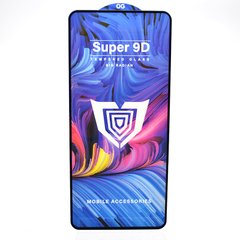 Захисне скло Snockproof Super 9D для Xiaomi Redmi Note 10/Redmi Note 10s/Poco M5s Black