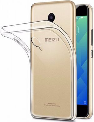 Чохол силікон Slim Premium Meizu M5S Прозорий