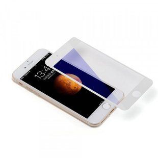 Защитное стекло 11D на iPhone 6/6S White тех.пак