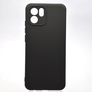 Силіконовий чохол накладка Silicon Case Full Camera Lakshmi для Xiaomi Redmi A1/Redmi A2 Black/Чорний