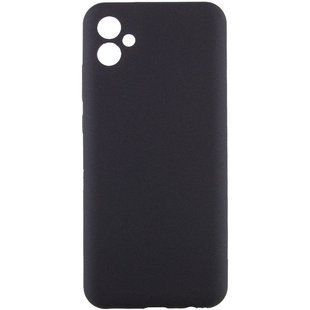 Чехол накладка Silicon Case Full Camera Lakshmi Galaxy A07 Samsung A075 Black