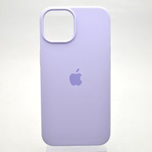 Чехол накладка Silicone Case Full Cover для iPhone 14 Pro Max Лавандовый