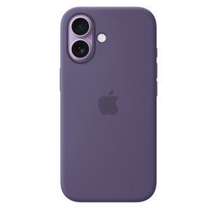 Чохол накладка Silicon Case with MagSafe Splash Screen для Apple iPhone 17 Purple Fog