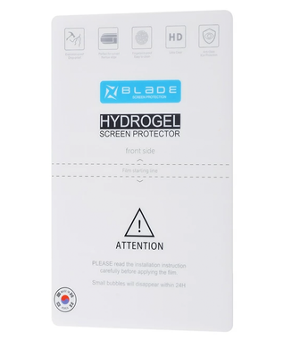 Противоударная гидрогелевая защитная пленка Blade для iPhone 14 Pro Transparent