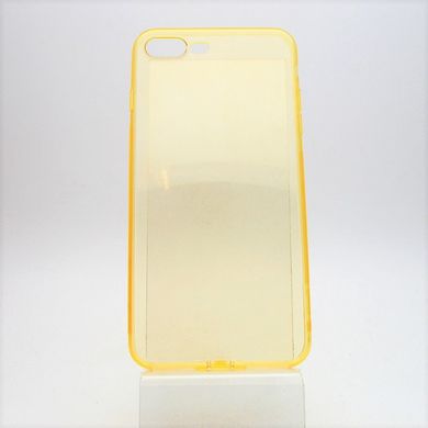 Чехол силикон QU special design for iPhone 7 Plus/8 Plus Gold